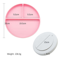 Round Silicone Suction Plate