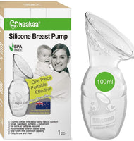 Haakaa-Silicone-Breast-Pump-100/150m-the-elephant-in-a-box-
