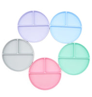 Round Silicone Suction Plate